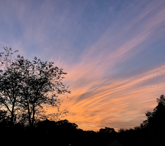 summer sunset, Fallston Maryland