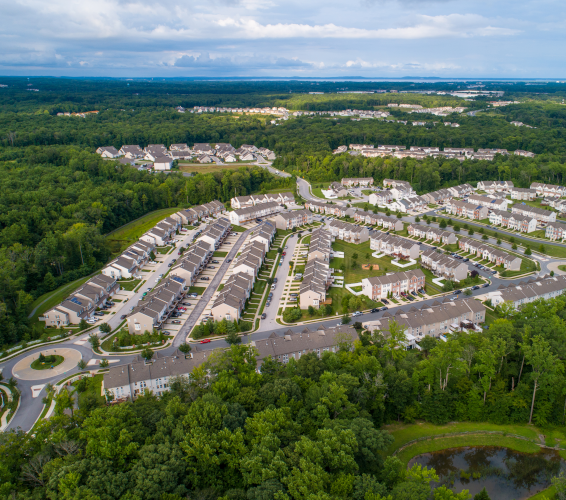 arial image of Aberdeen community